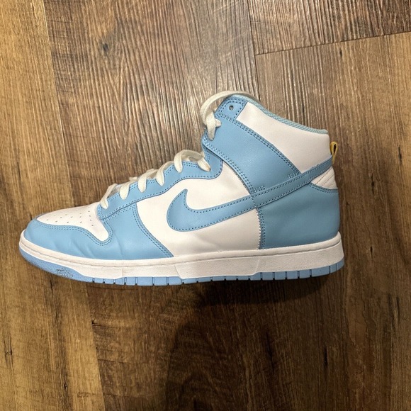 Nike Dunk High Retro Blue Chill White Men Casual Lifestyle Shoes DD1399-401 13 main image 9